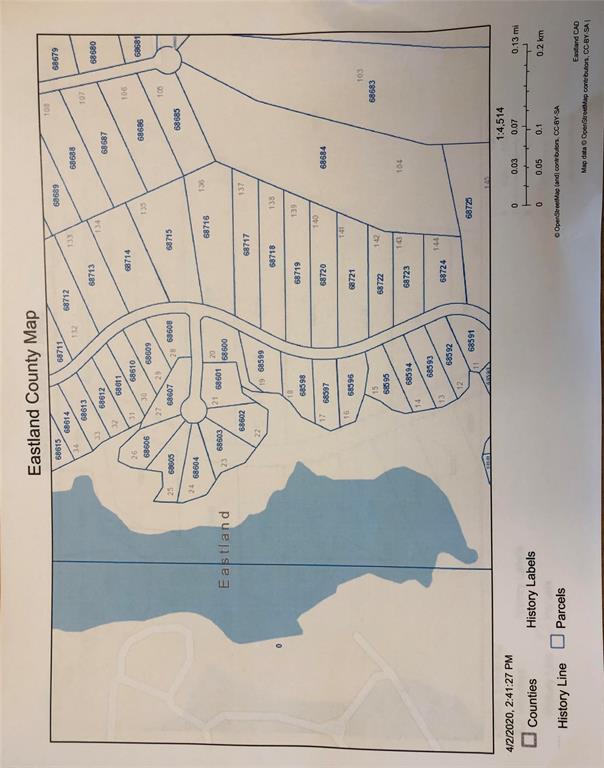 Hidden Shores Resort Map 443 Hidden Shores Dr, Cisco, TX 76437
