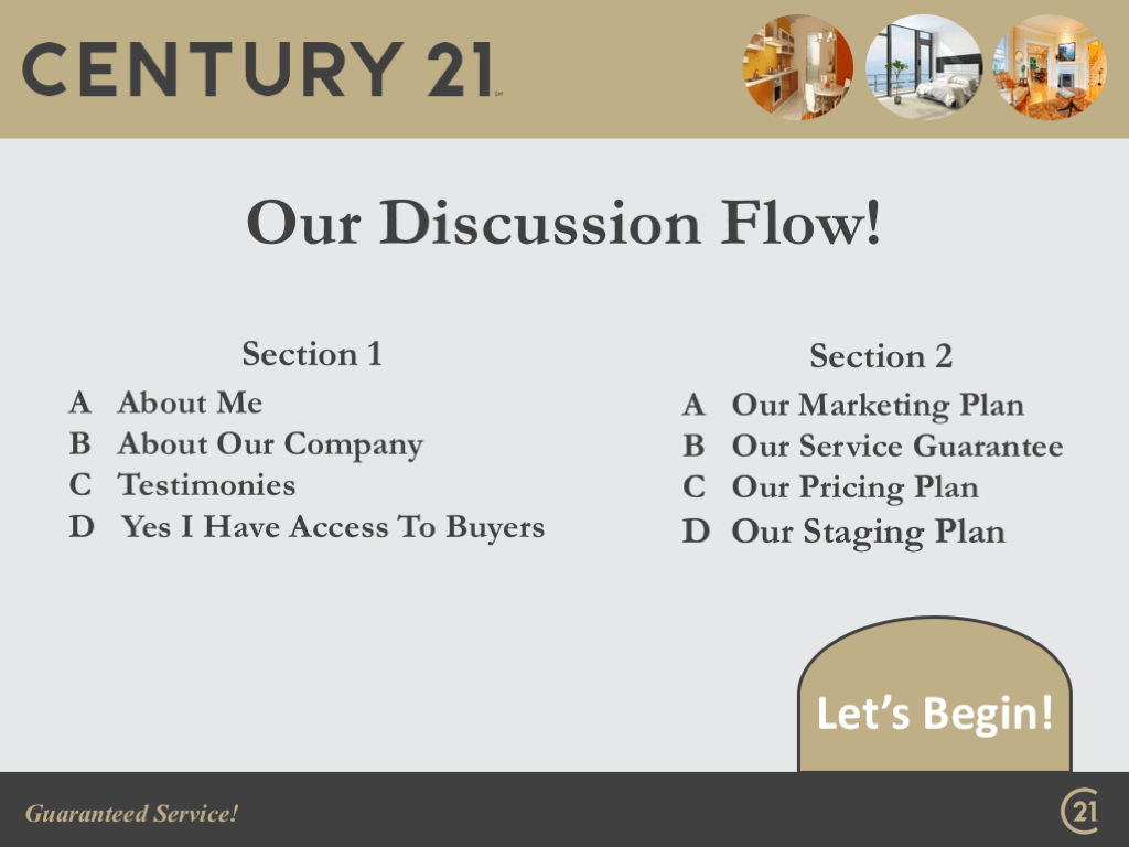 Century 21 Listing Presentation Template for C21 Agents