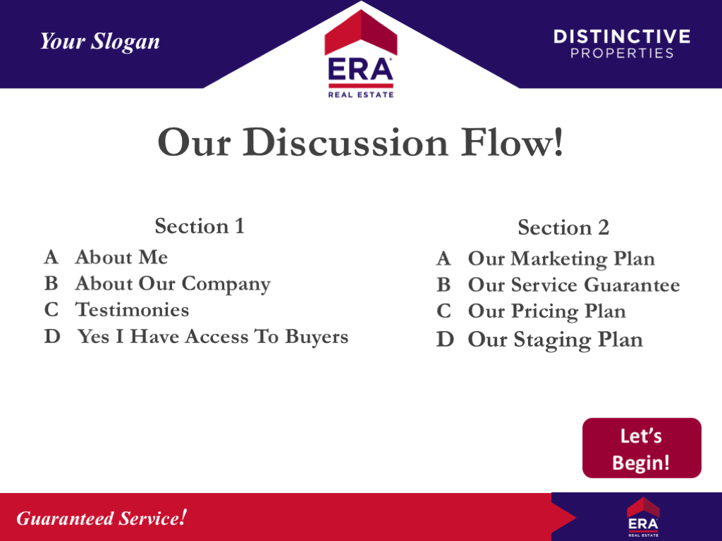 ERA Listing Presentation Template for ERA Agents