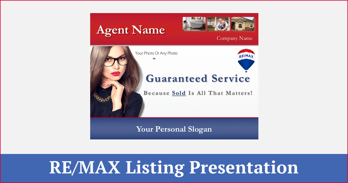 RE/MAX Listing Presentation Template for RE/MAX Agents