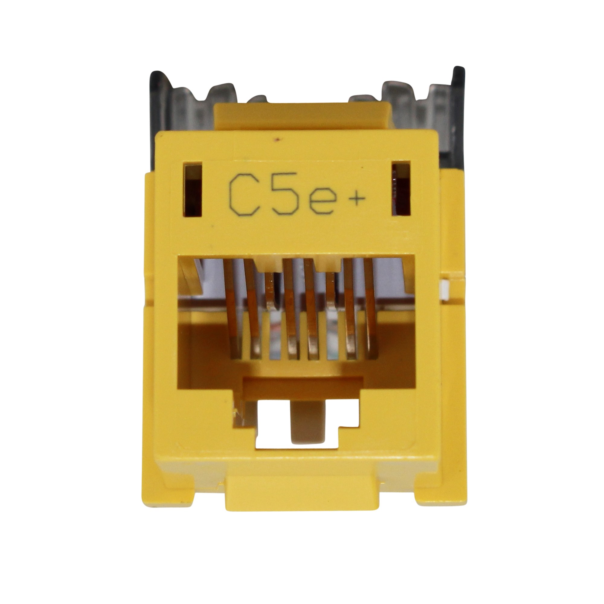 HUBBELL HXJ5EY XCELERATOR CAT5E JACK, RJ45 FEMALE JACK