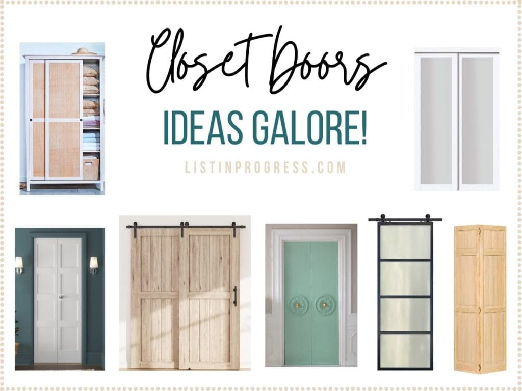 Closet Door Ideas to Instantly Update Your Home List in Progress