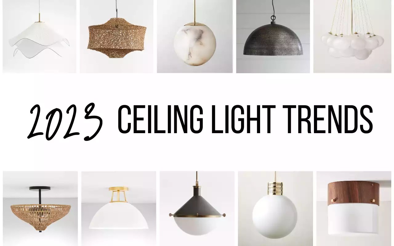 2023 Ceiling Light Trends List in Progress