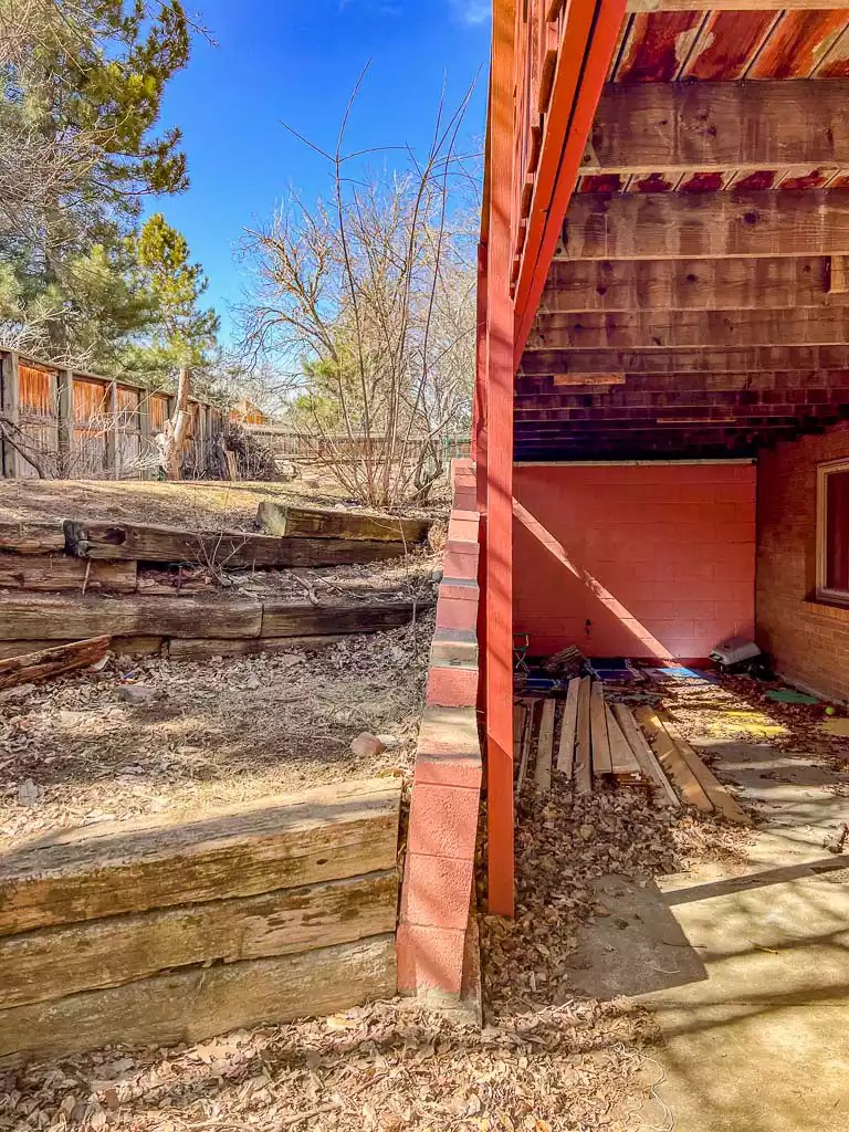 Sloped Yard Retaining Wall Ideas List in Progress