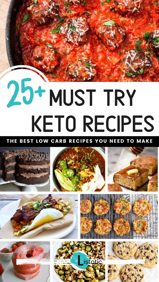30+ Ultimate LowCarb Keto Recipes you NEED to Try! ⋆ Listotic