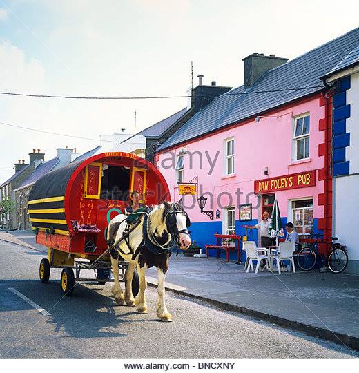 Horse Drawn Caravan Holidays in the 1960s and St. Patrick’s Day 2016