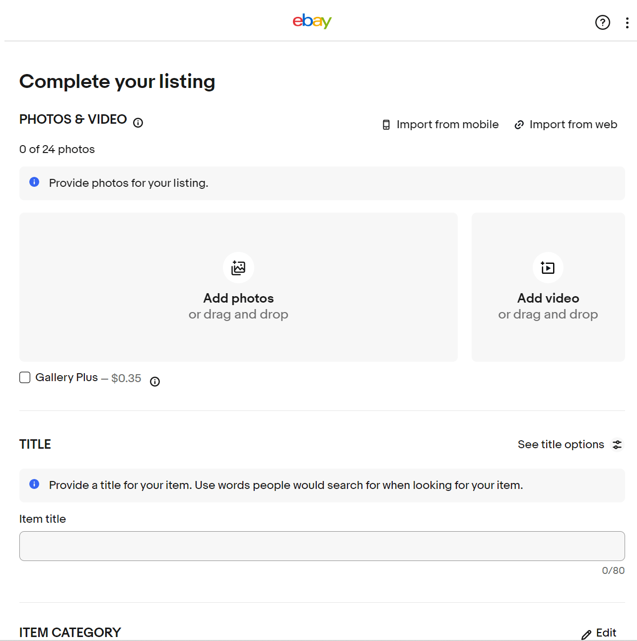 eBay Sold Fees aka eBay Final Value Fees List Perfectly
