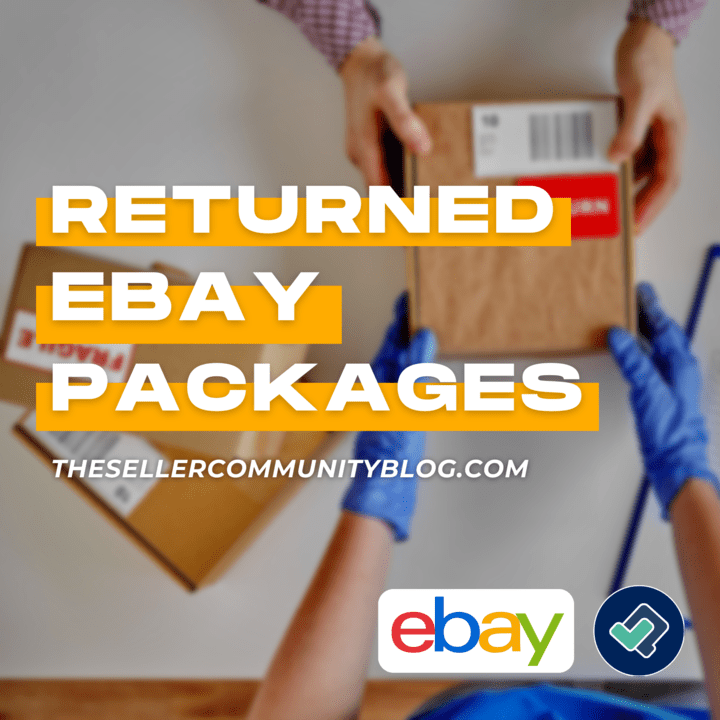 Returned eBay Packages List Perfectly
