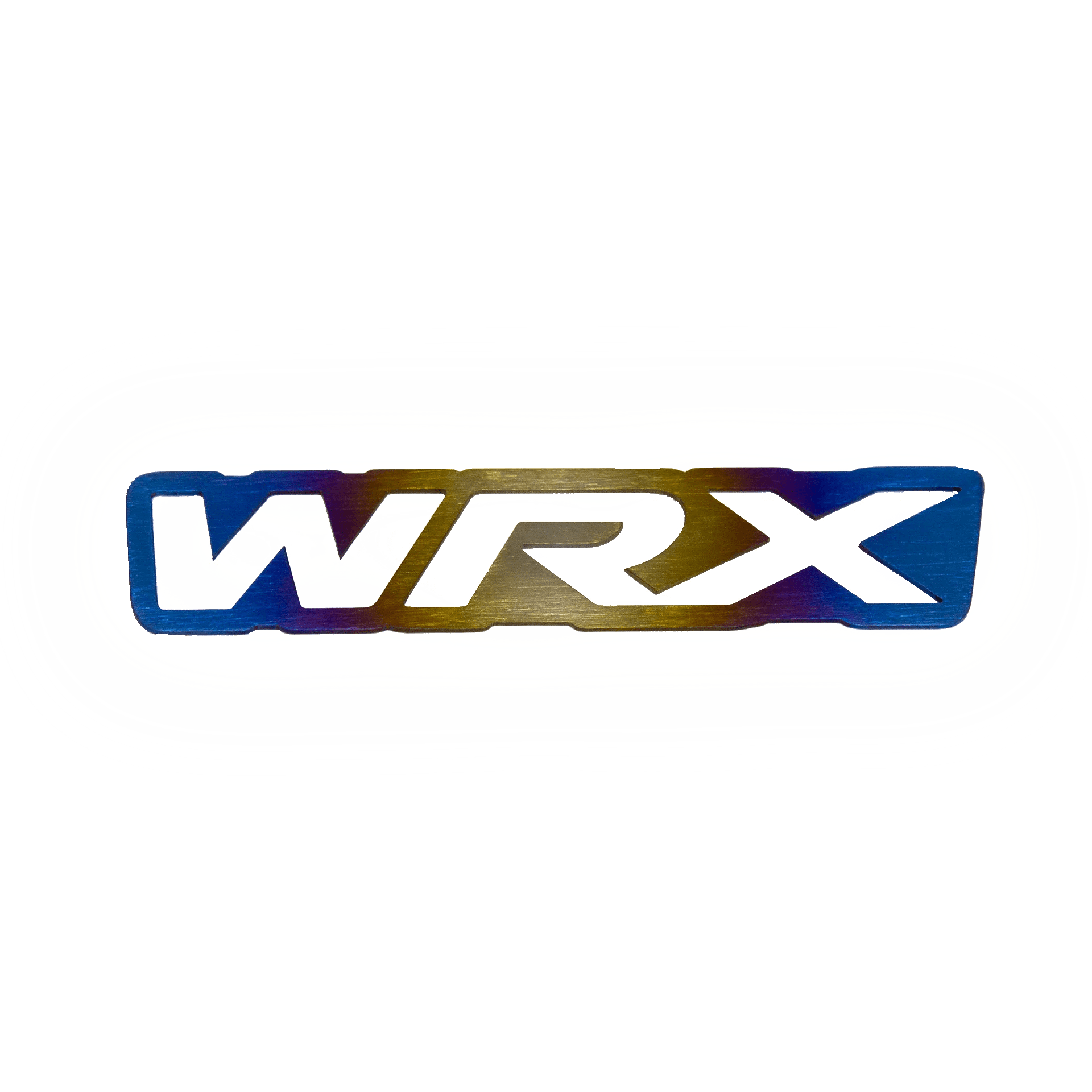 Lit Logos x JDCustoms WRX Titanium Plate