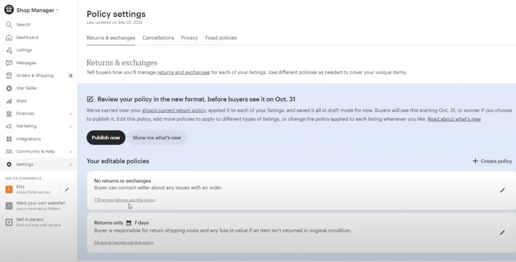 How to Set Etsy Return Policy A Complete Guide [Aug 2024 ]