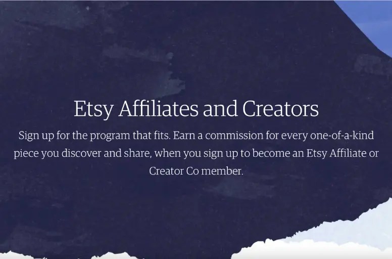 Etsy Affiliate Program Review & How to Etsy Affiliate