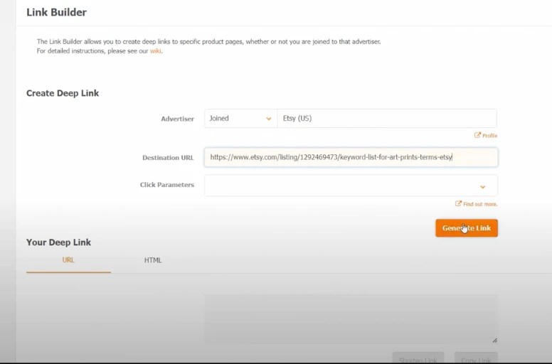 Etsy Affiliate Program Review & How to Etsy Affiliate