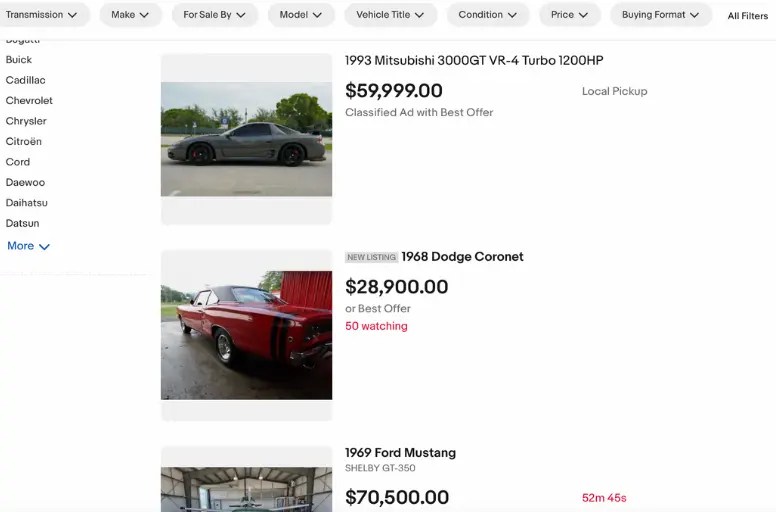 Selling a Car on eBay StepbyStep Guide [Sep 2023]