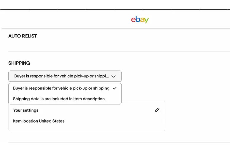 Selling a Car on eBay StepbyStep Guide [Aug 2024 ]