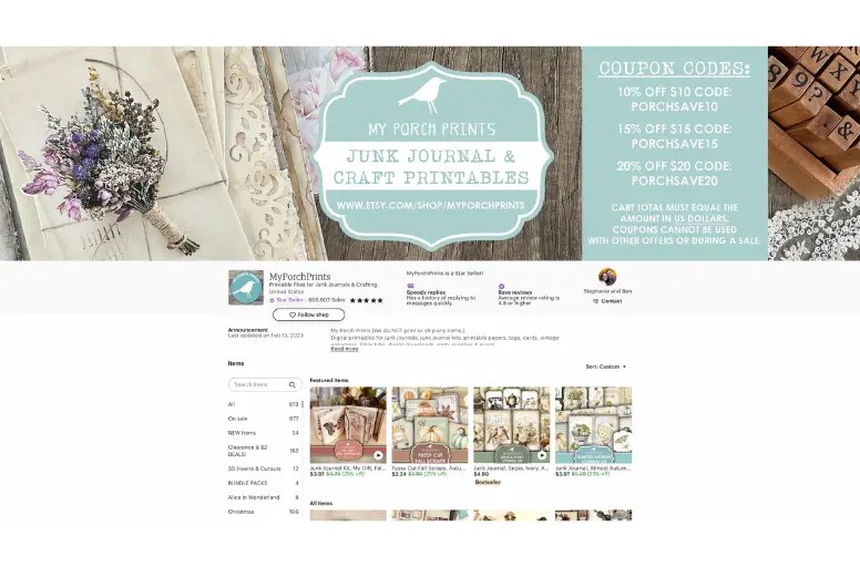 15 Successful Etsy Shops A Closer Look with Tips [Apr 2024 ]