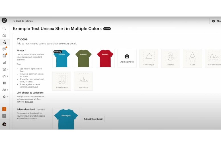 How to Add Variations on Etsy Guide for Beginners