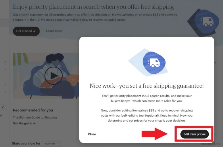 How to Offer Free Shipping on Etsy [Aug 2024 ]