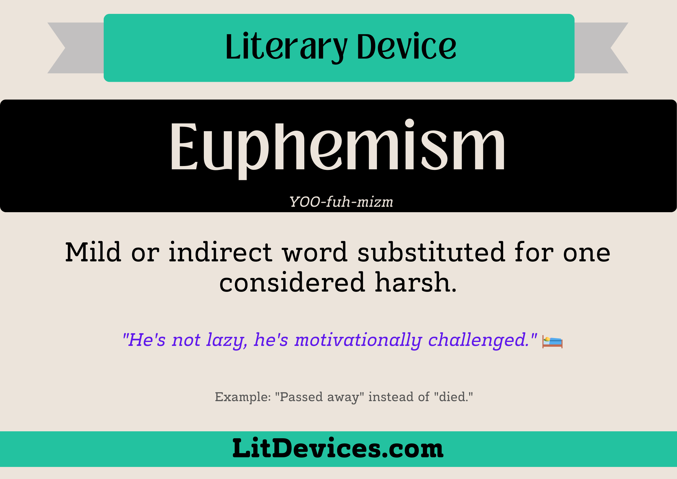 Understanding the Use of Euphemism as a Literary Device