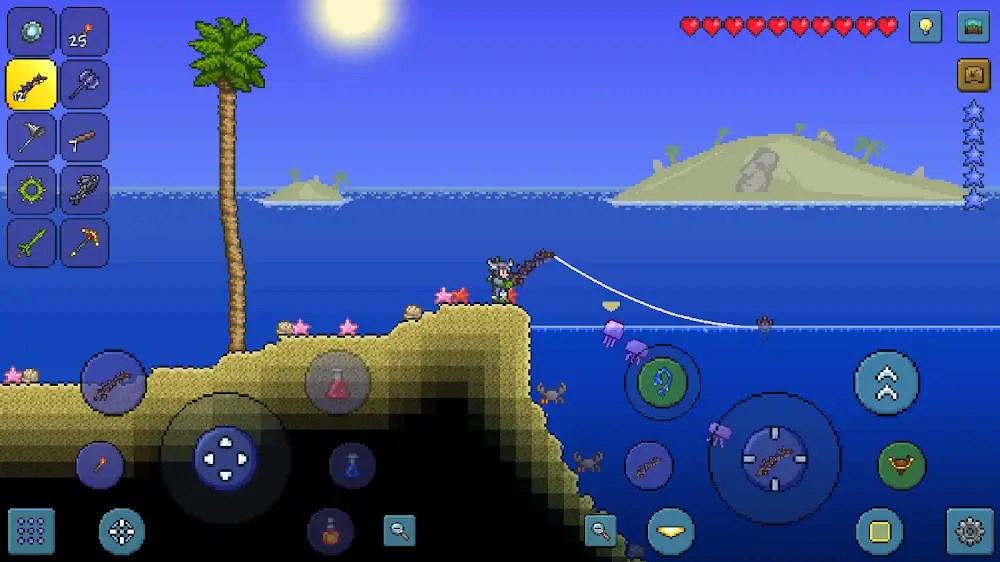 Terraria MOD APK v1.4.4.9.5 (Immortality, High Damage) Download