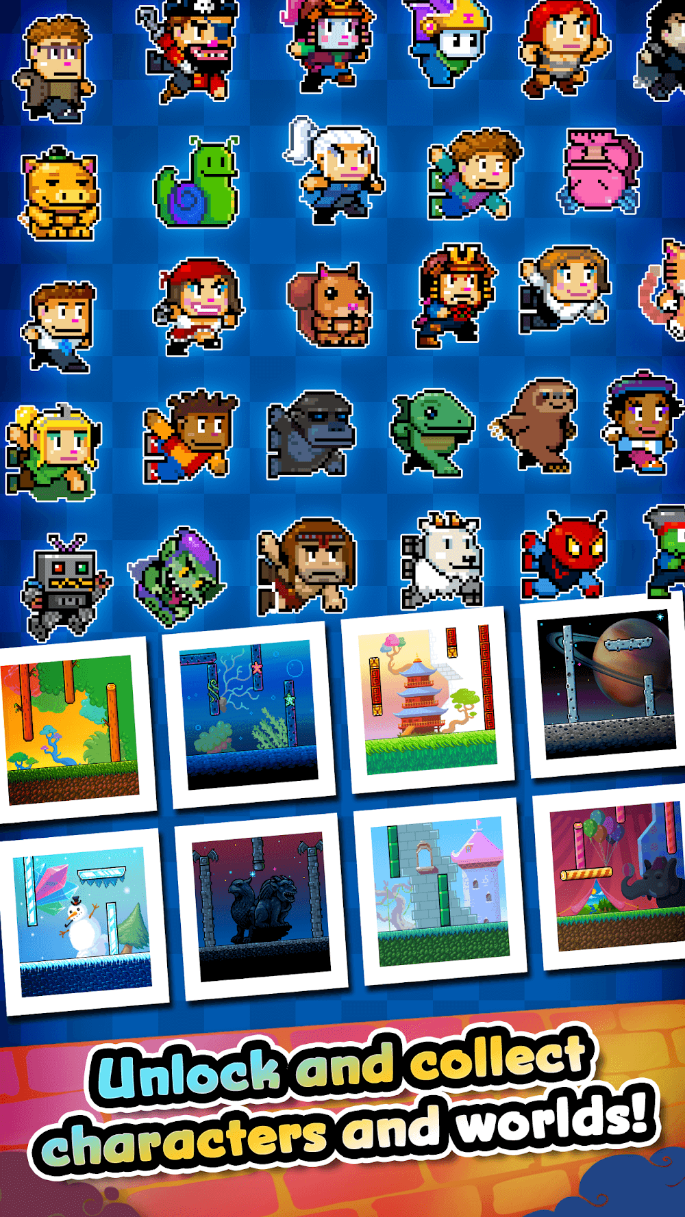 Wall Kickers MOD APK v4.2 (Unlocked Characters/Territory) Download