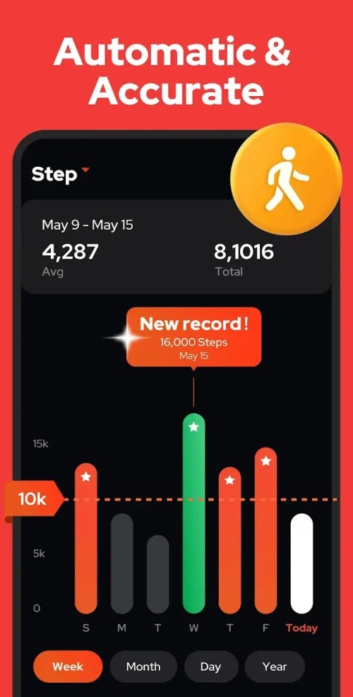 Step Counter Pedometer v1.2.9 MOD APK (Premium Unlocked) Download