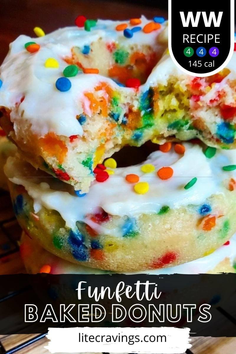 Funfetti Baked Donuts Lite Cravings WW Recipes