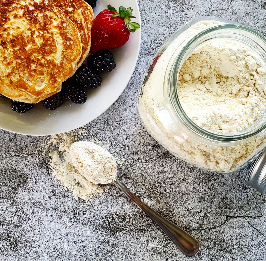 Homemade Protein Pancake Mix Lite Cravings