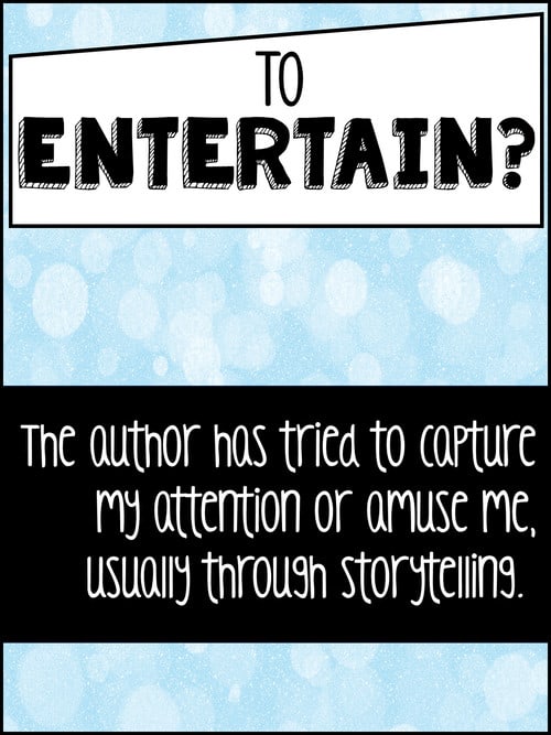 The Author's Purpose: Ultimate Guide for Teachers and Students