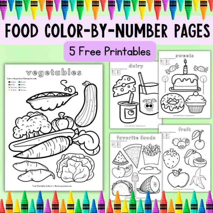 Food Coloring Book Guide Food Coloring Book Guide