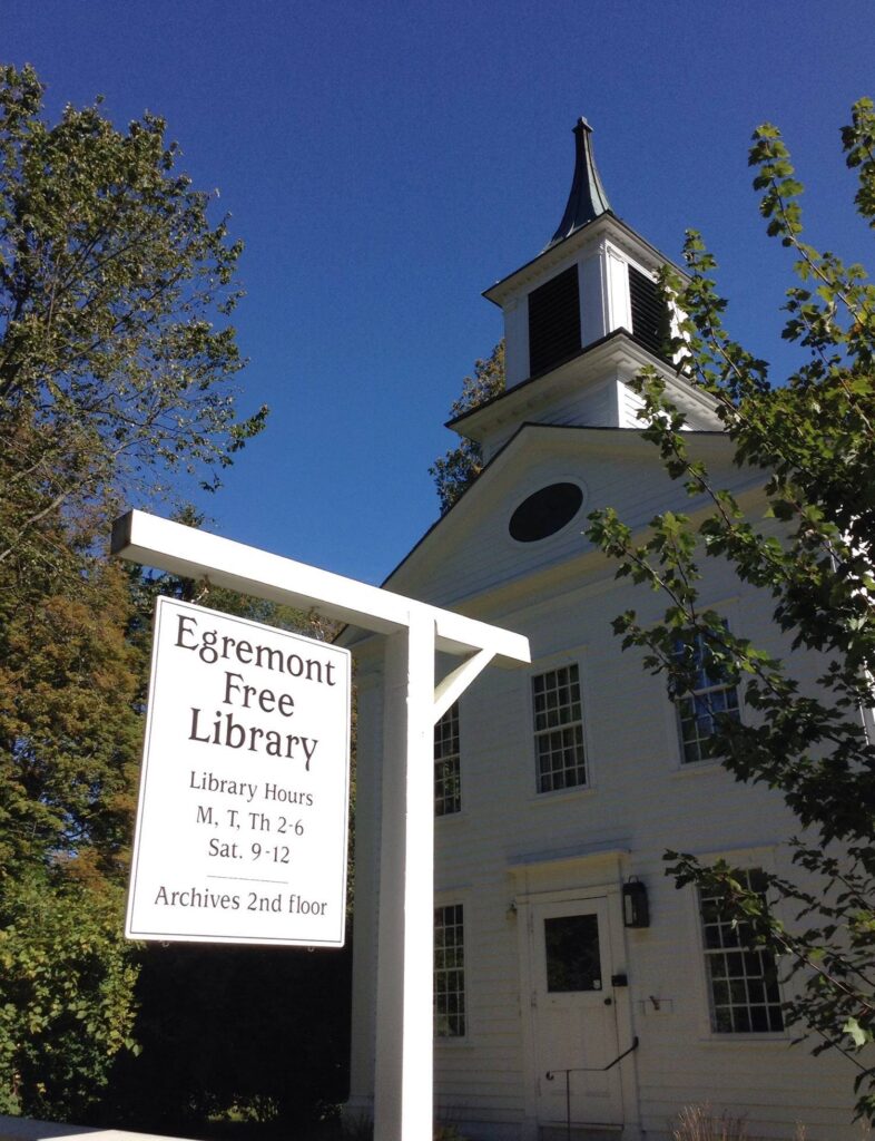 Egremont Free Library Literary Massachusetts