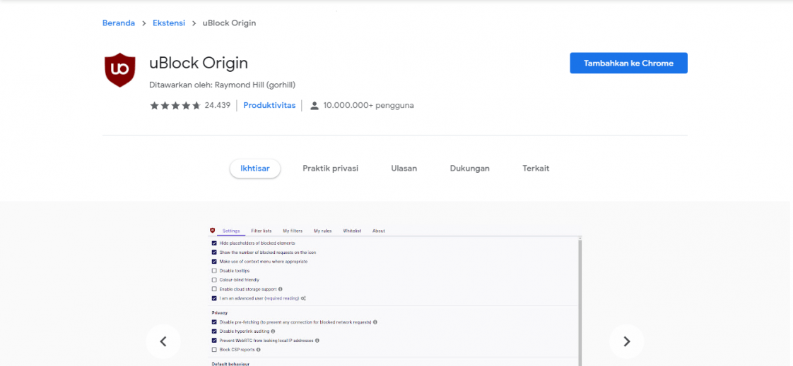 Cara Menghilangkan Iklan di Google Chrome PC LiteTekno
