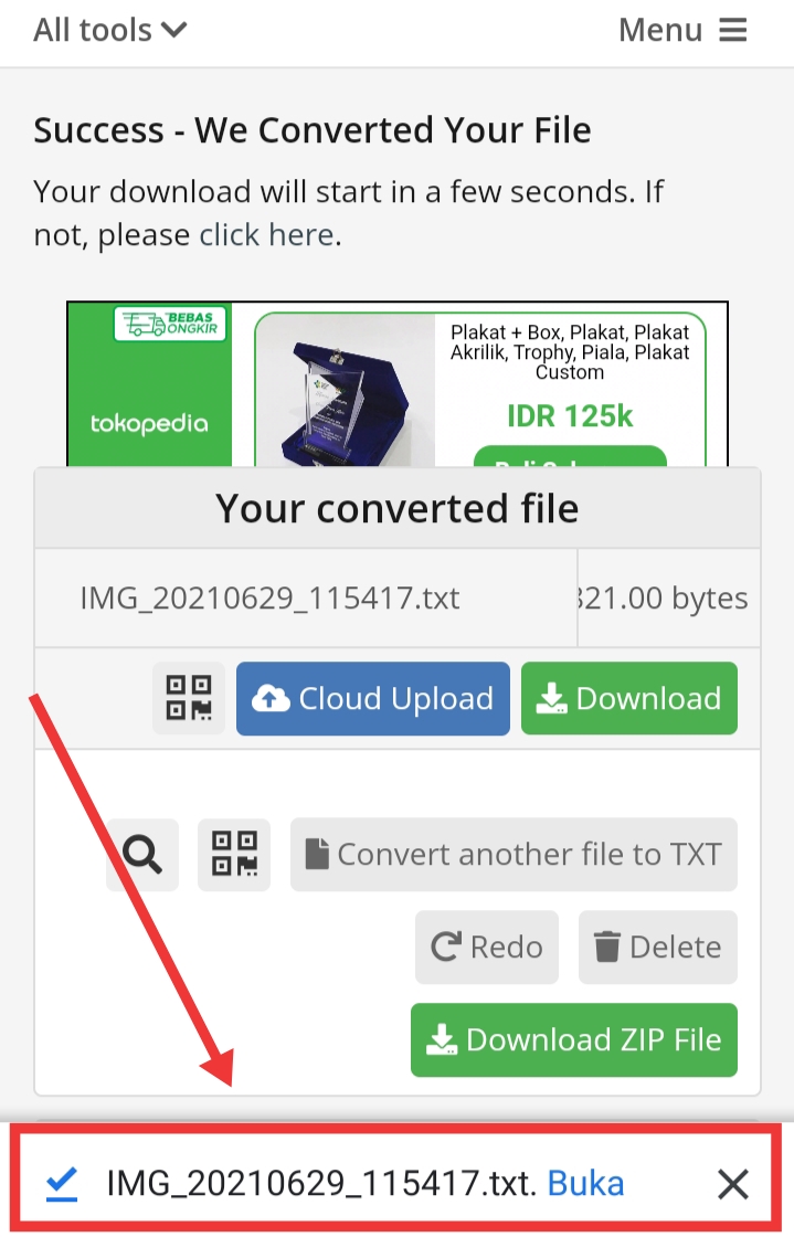 Cara Copy Teks Dari Gambar Secara Online [Tanpa Aplikasi