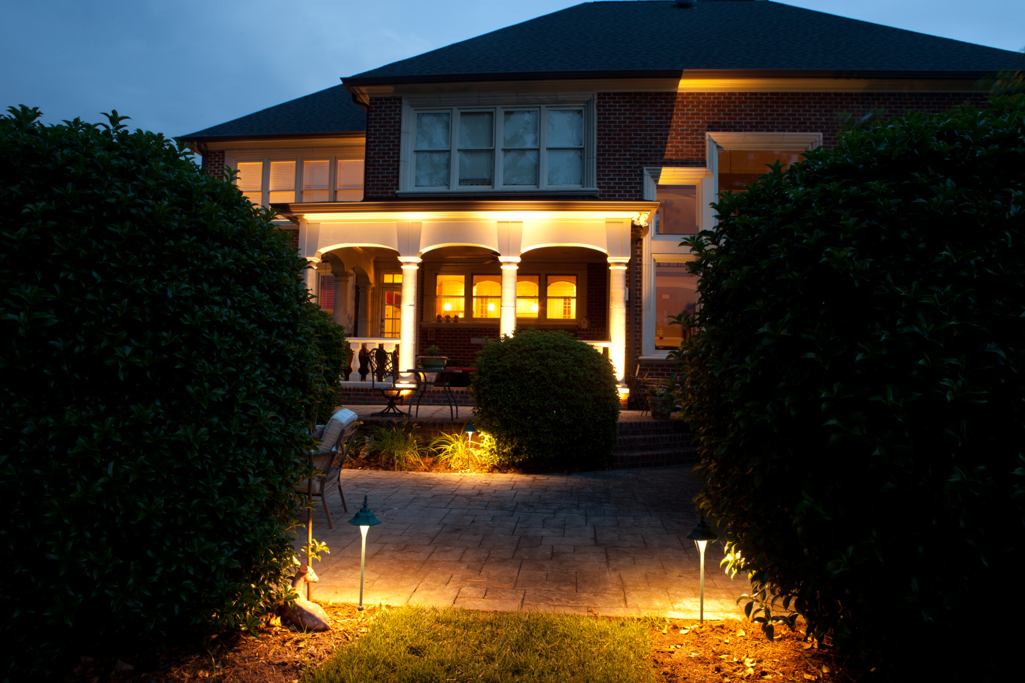 Raleigh Fall Ideal Home Show Outdoor Lighting Lite Visions Landscape