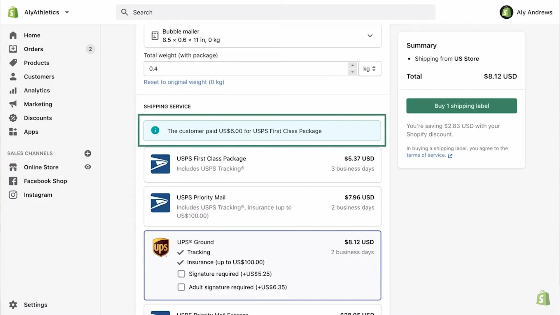 How to Print Shipping Labels on Shopify LitOS
