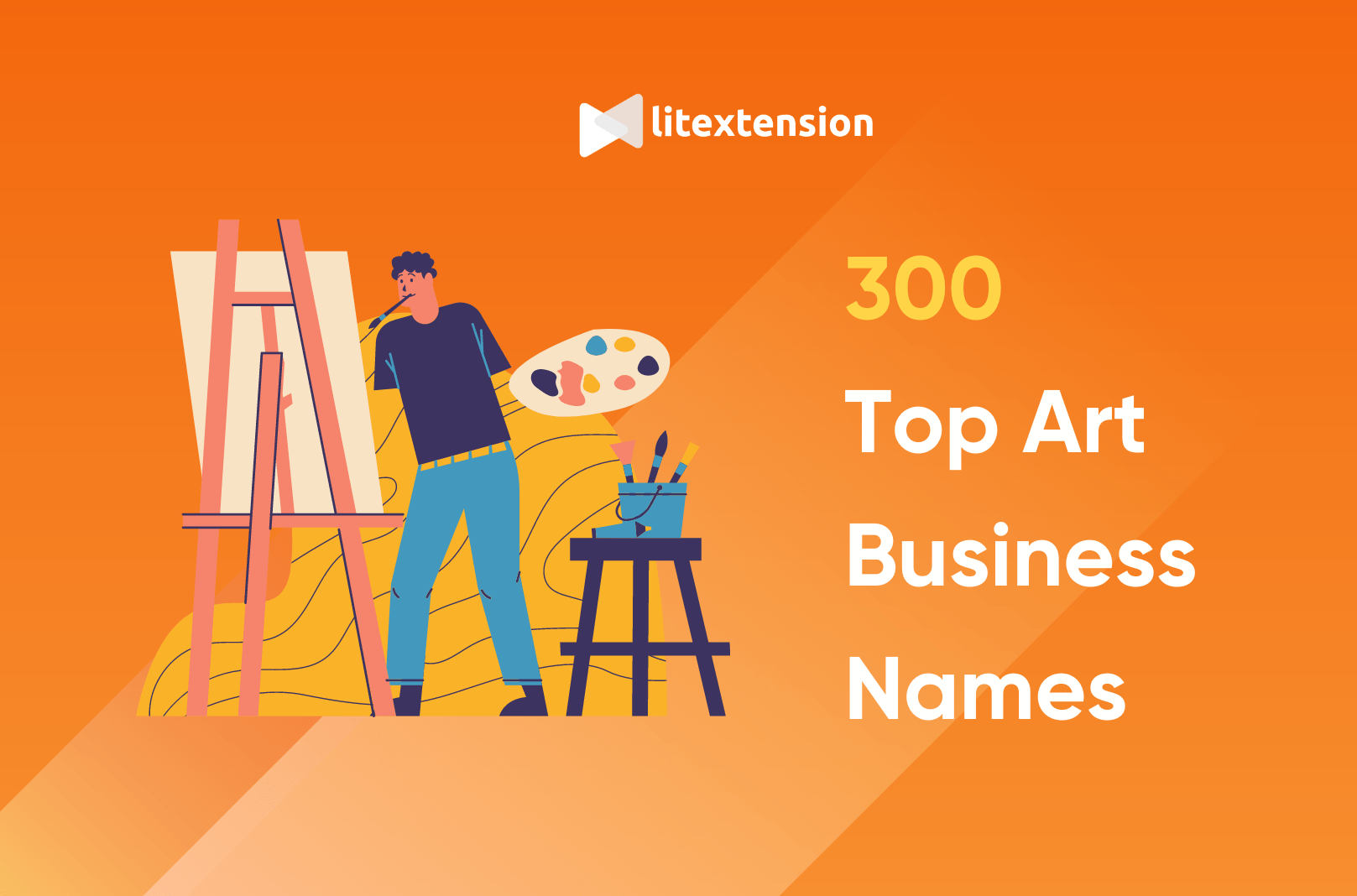 300+ Best Art Business Names By Niche To Steal From [2024]
