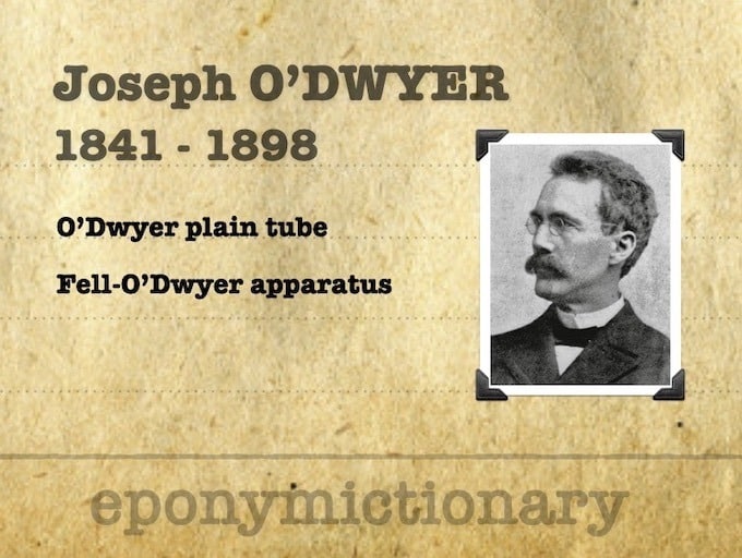 Joseph O'Dwyer Archives • LITFL