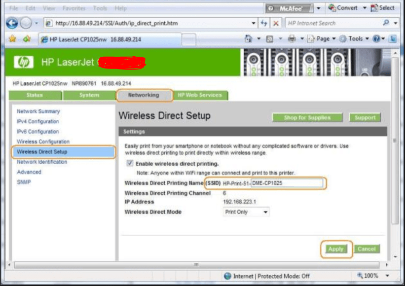 Hp Laserjet P1102W Wireless Setup Open your hp laserjet pro