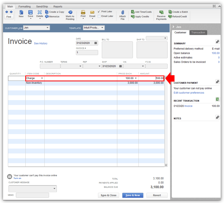 Solved How do I charge customers credit card processing fee on an invoice?