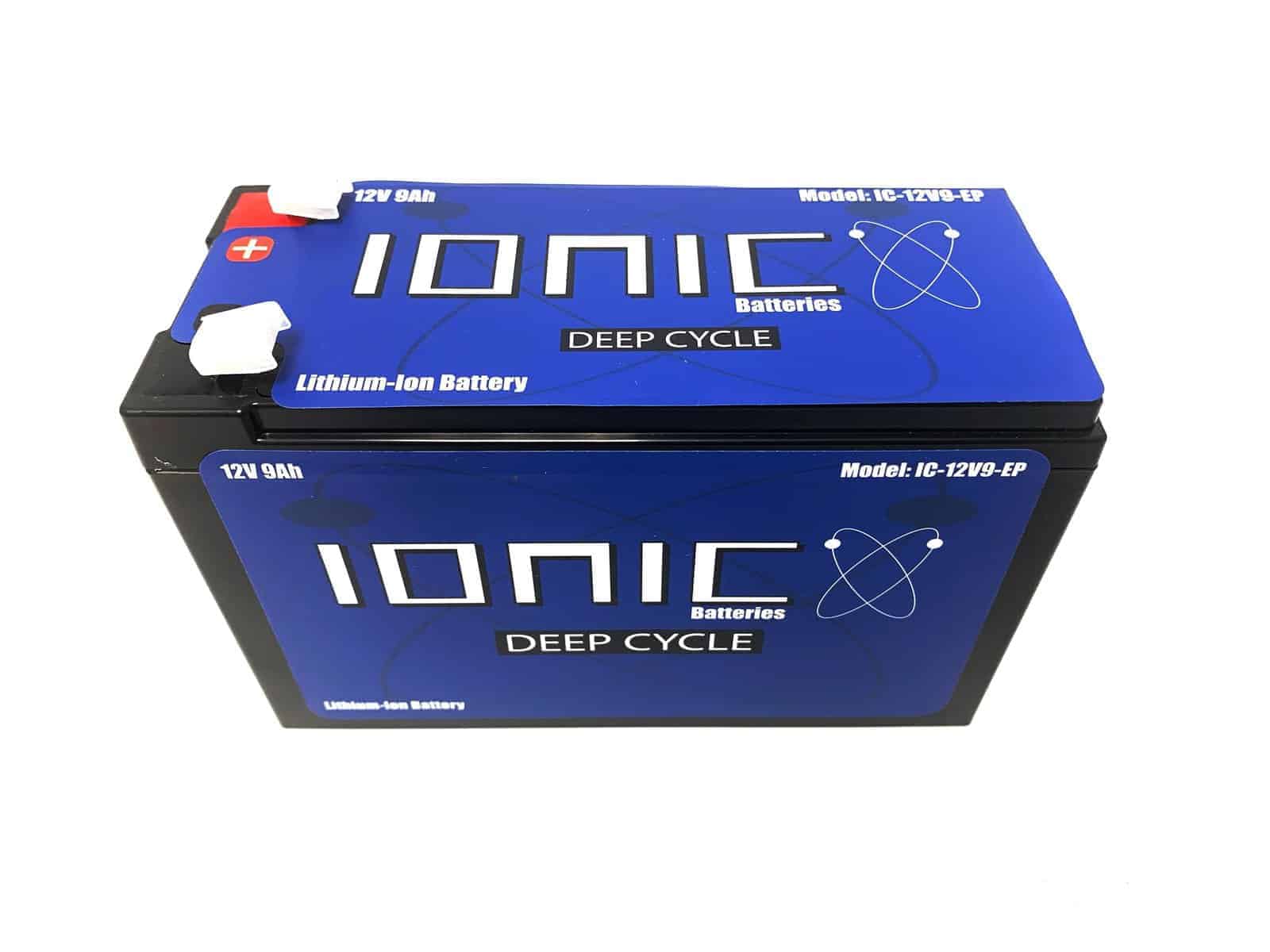 Buy 12 Volt 9Ah Lithium Battery LithiumHub Free Shipping