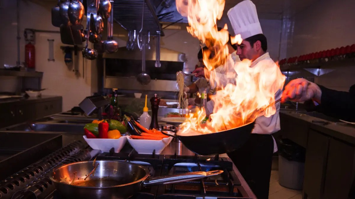 Restaurant equipment. identify your essential equipment