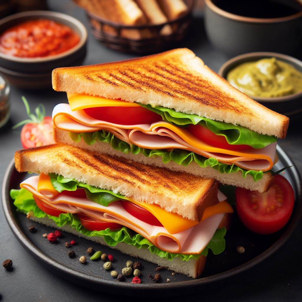 Savory Turkey & Cheese Sandwich LITLUNCHES