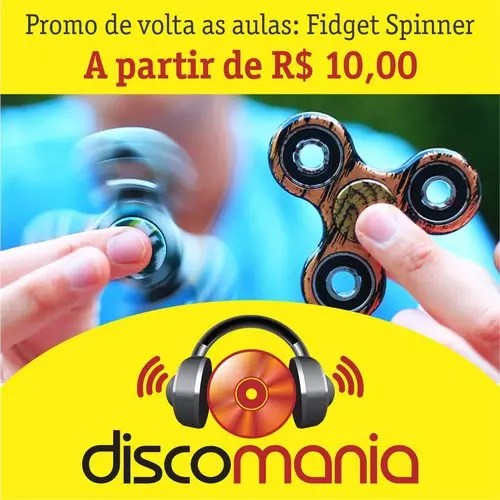 Disco Mania lança promoção de Spinner por apenas R 10,00 Litoralmania