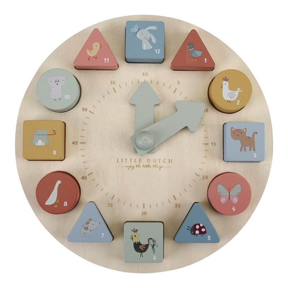 Puzzle clock Little & Co