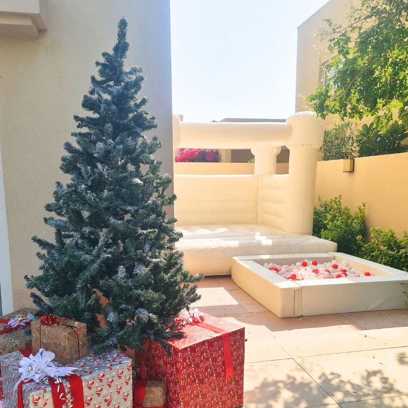 7ft Evergreen Christmas Tree Little Bears Party