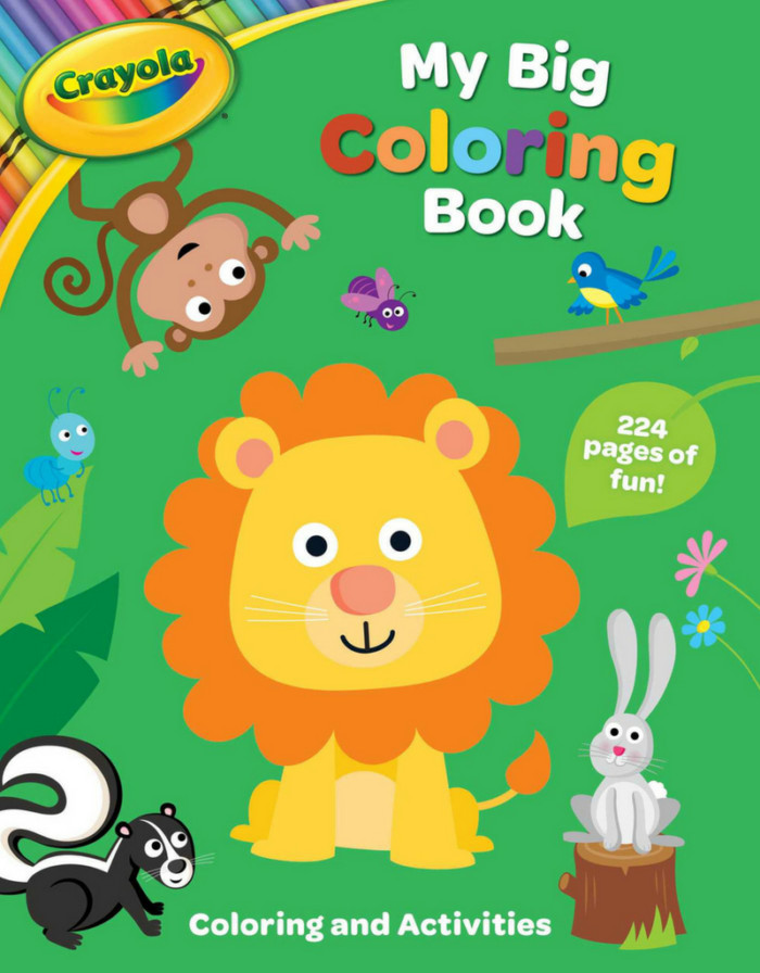 Crayola My Big Coloring Book little bee books