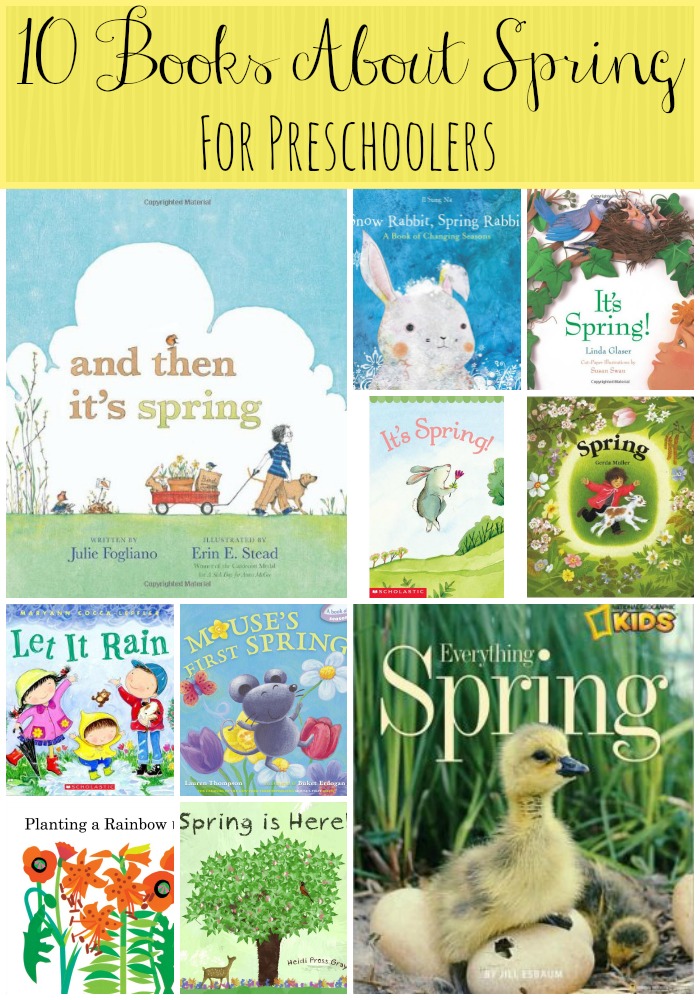 Books About Spring for Preschoolers Little Us