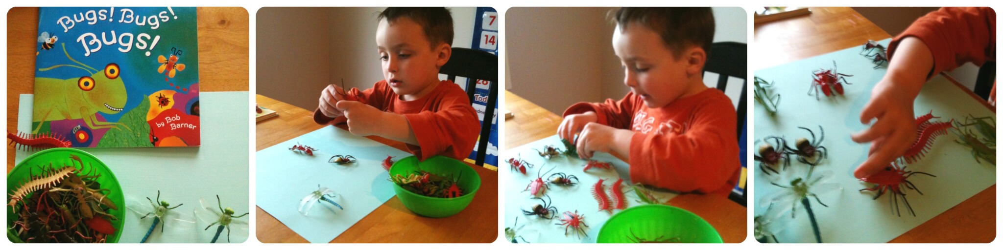 Bug Sensory Bin Play & Early Learning Activities
