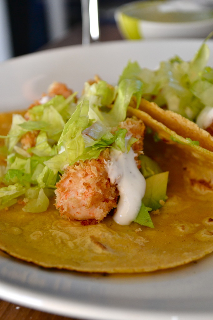 Baked Mahi Mahi Tacos w/ Lime Crema Little Bits of...