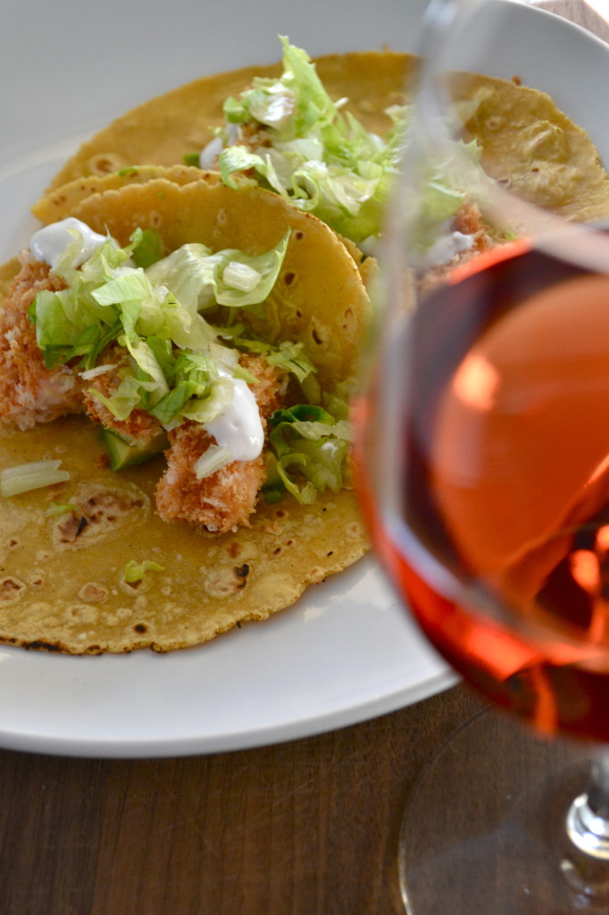 Baked Mahi Mahi Tacos w/ Lime Crema Little Bits of...