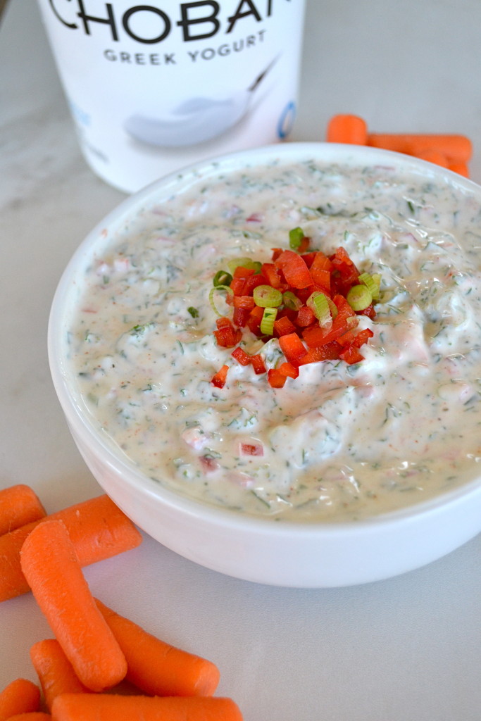 Veggie Loaded Yogurt Dip Little Bits of...